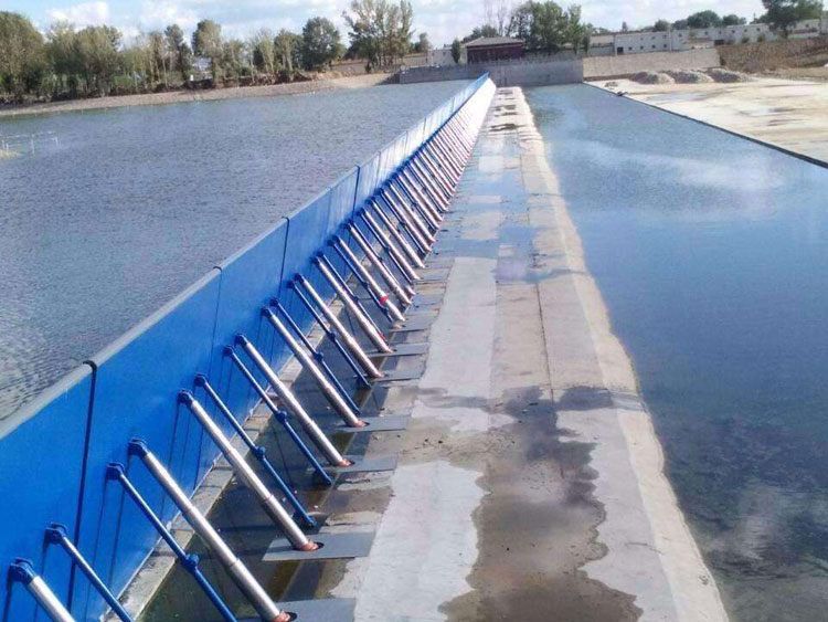 Flap Steel gate