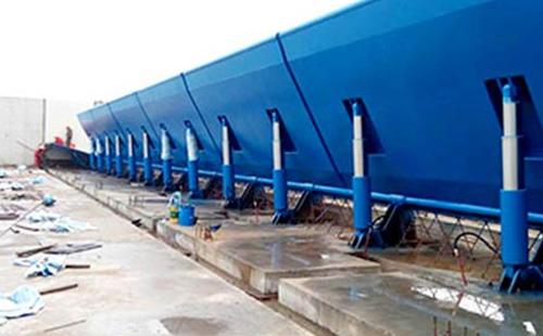 Flap Steel gate