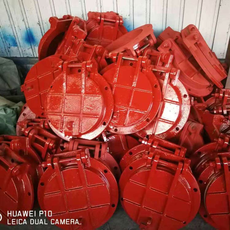 Cast Iron Round Flap Valve