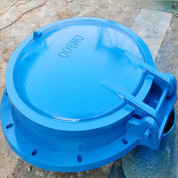 Fiberglass Round Flap Gate