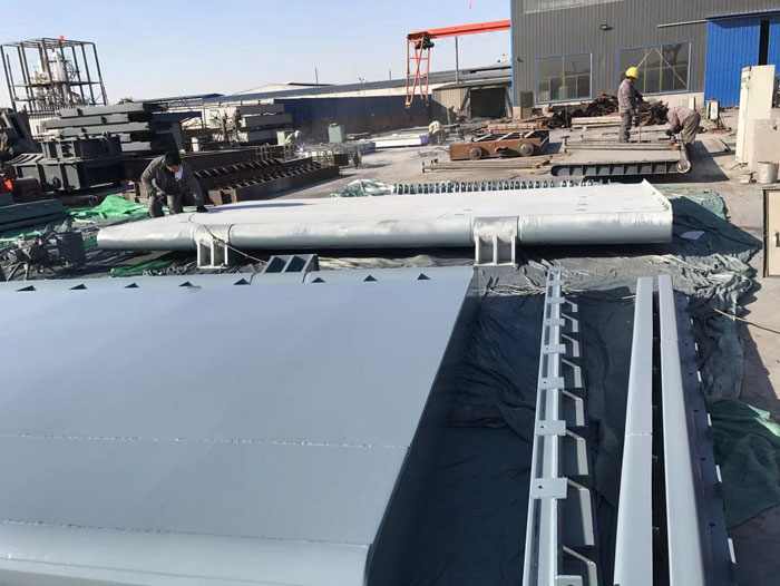 Flap Steel gate