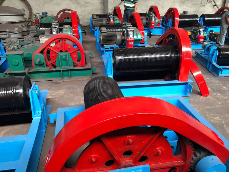 QPQ Fixed Single -Drum Winch Hoist