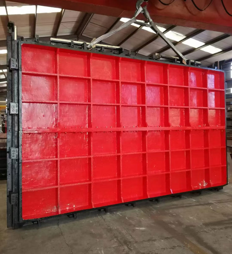 Cast iron Sluice Gates  (copper-inlaid) in square