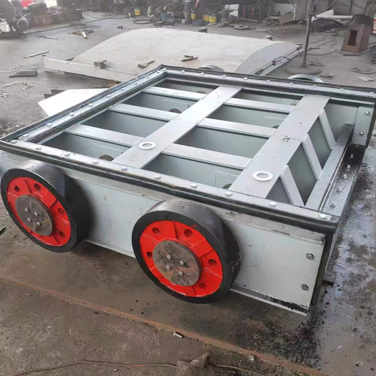 Flat Fixed-wheel Steel Gate