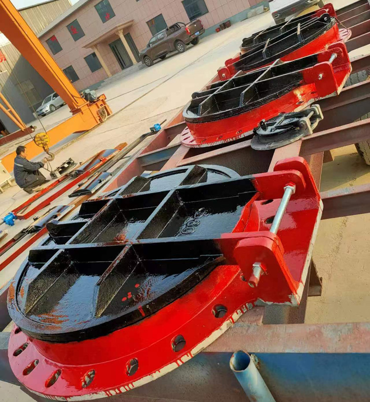 Cast Iron Round Flap Valve